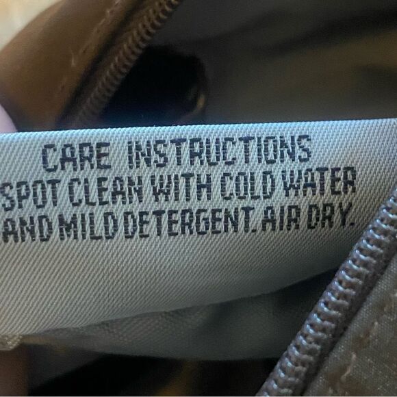 Ameribag Healthy Back Bag Brown Nylon Mini Sling Bag - Picture 6 of 11